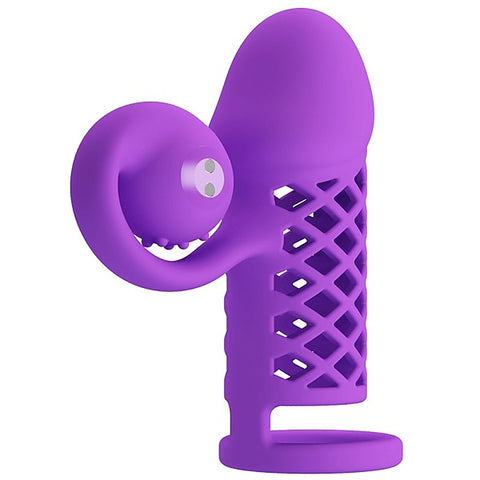 Rechargeable Harden Cock Sleeve by Baile - Penis Sleeves and Extenders