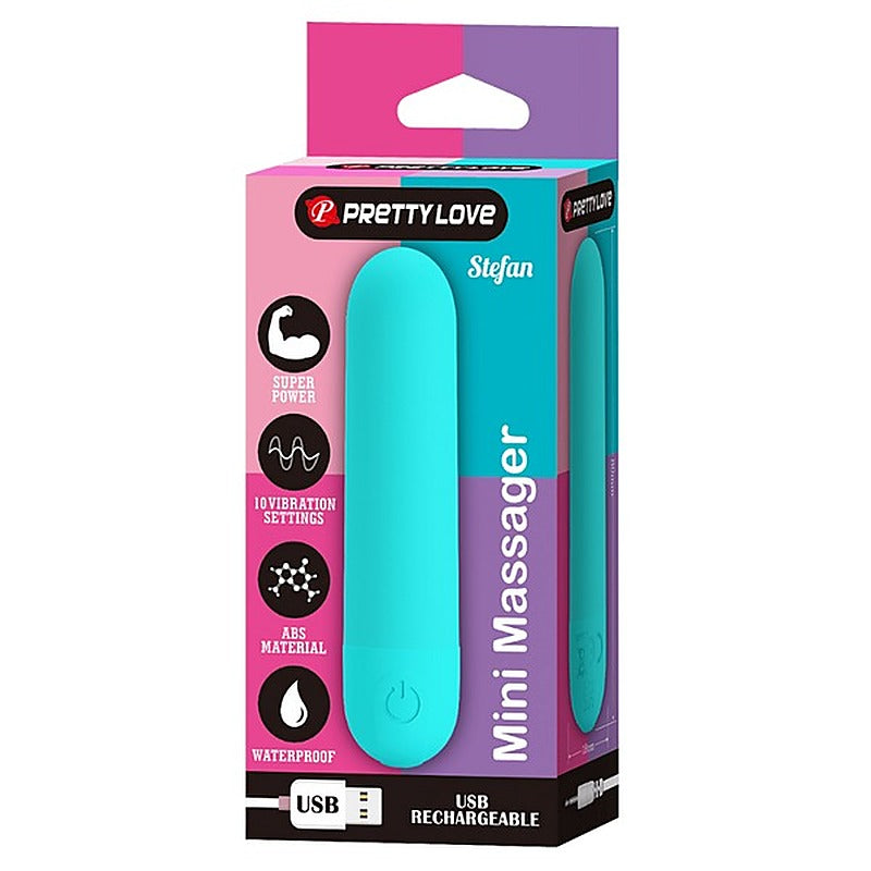 Pretty Love Stefan Rechargeable Mini Bullet by Baile - Bullet Vibrators