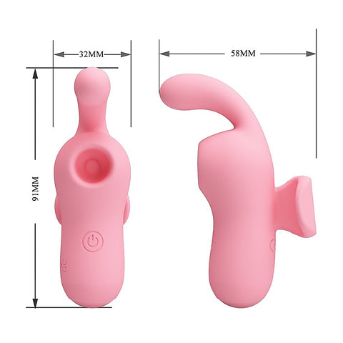 Magic Fairy Rechargeable Finger Massager by Baile - Finger and Tongue Vibrators