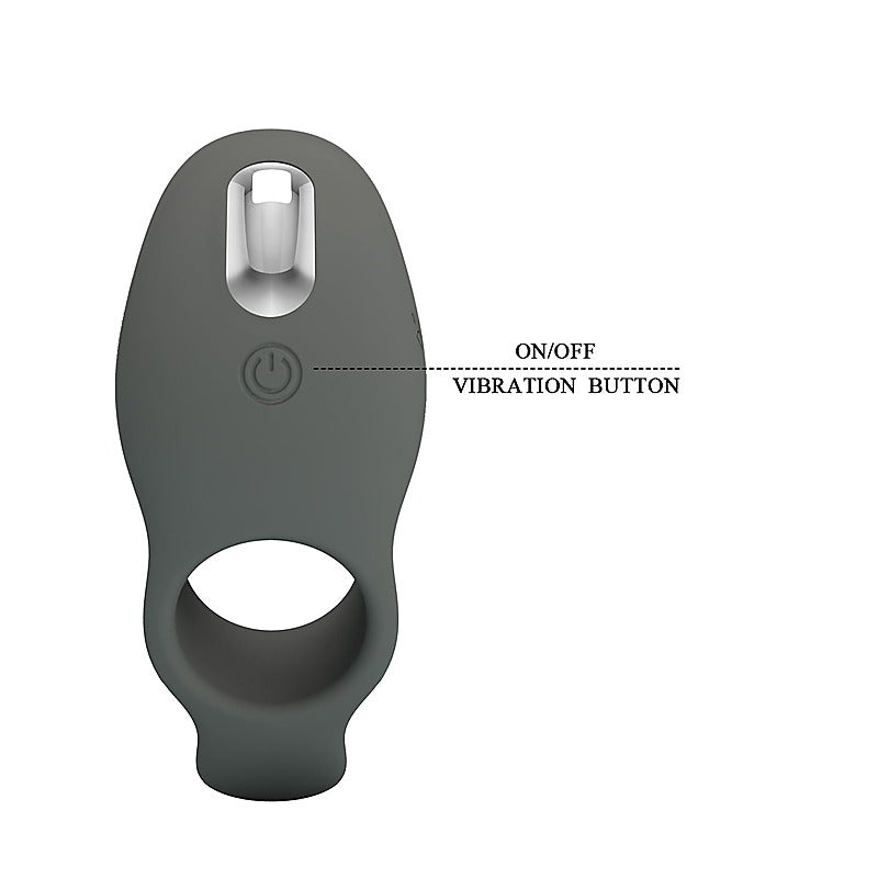 Cumulus Master Cock Ring Erection Enhancer by Baile - Vibrating Cock Rings