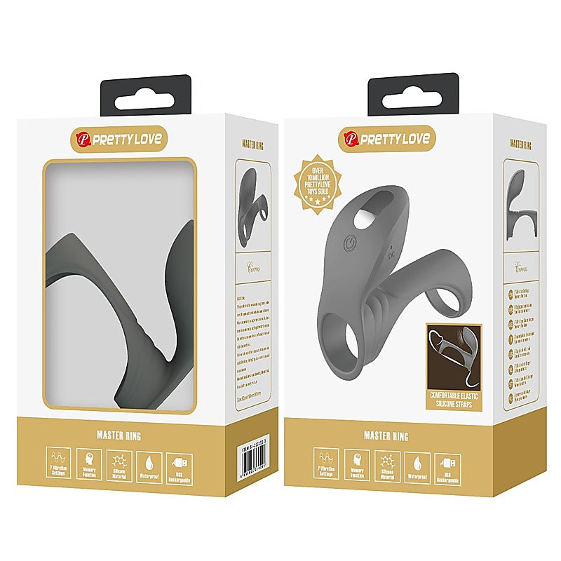 Cirrus Master Rechargeable Penis Ring by Baile - Vibrating Cock Rings