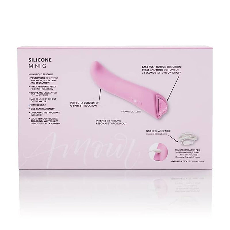 Jopen Amour Silicone Mini G Spot Vibrator - G-Spot Vibrators