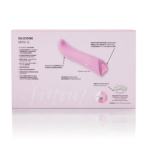Jopen Amour Silicone Mini G Spot Vibrator - G-Spot Vibrators