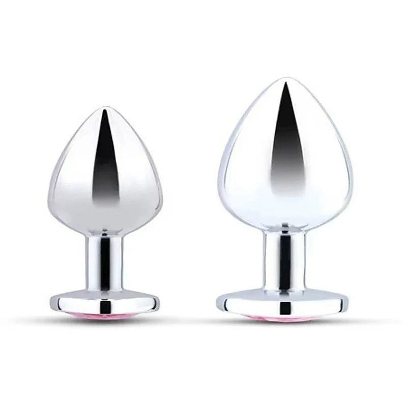 Jewel Metal Butt Plug Training Set by B-Vibe - Butt Plugs