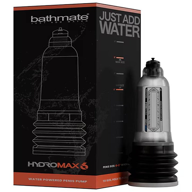 Hydromax6 Men's Penis Pump - Clear by Bathmate - Penis Pumps And Stretchers