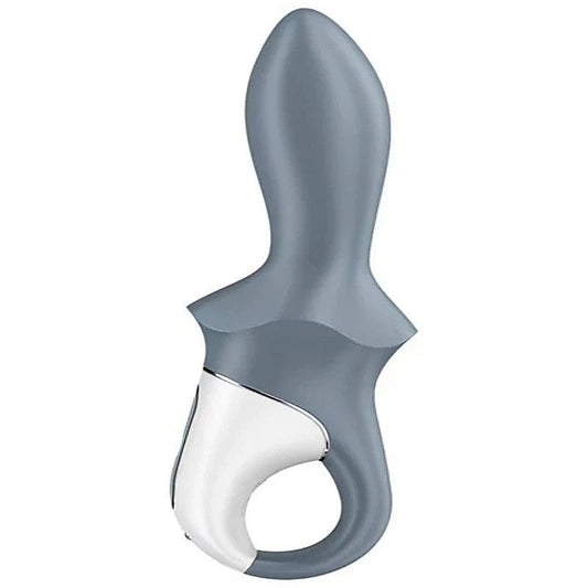 Satisfyer Air Pump Booty 1 Inflatable Anal Vibrator Grey - Anal Vibrators