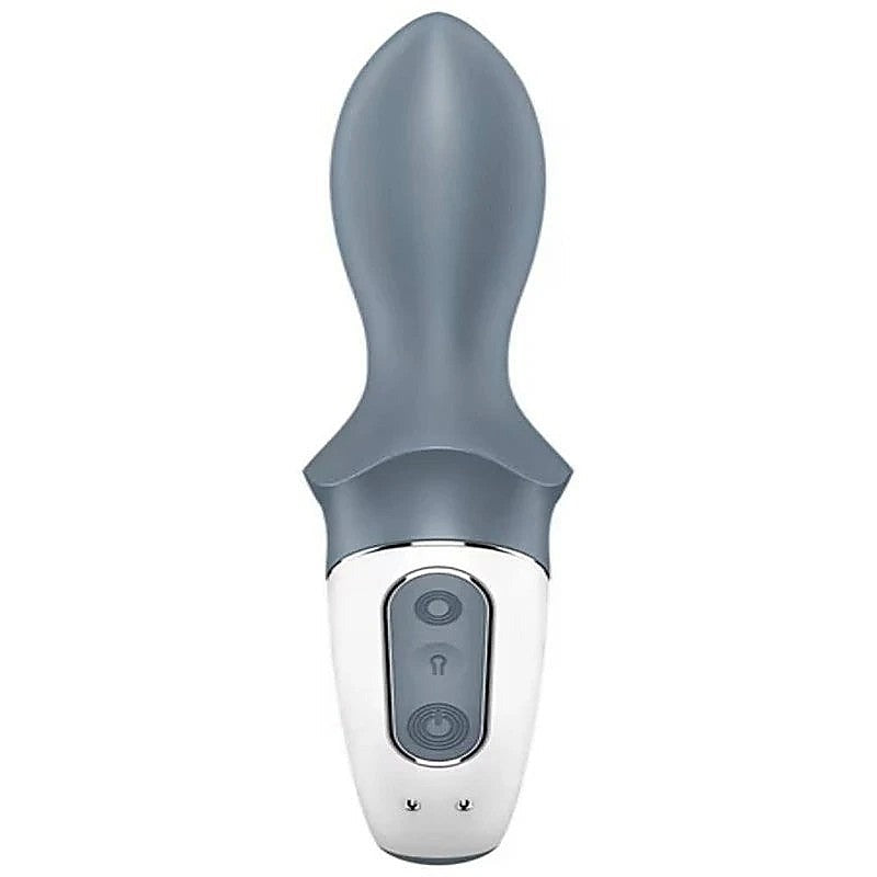 Satisfyer Air Pump Booty 1 Inflatable Anal Vibrator Grey - Anal Vibrators
