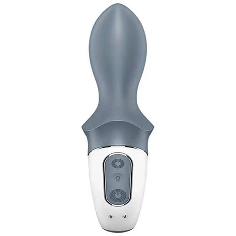 Satisfyer Air Pump Booty 1 Inflatable Anal Vibrator Grey - Anal Vibrators
