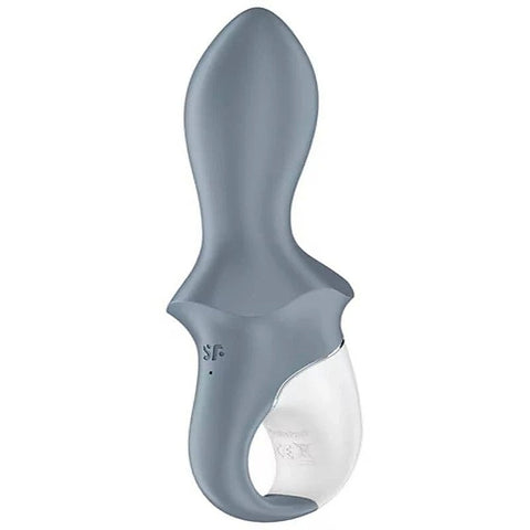 Satisfyer Air Pump Booty 1 Inflatable Anal Vibrator Grey - Anal Vibrators