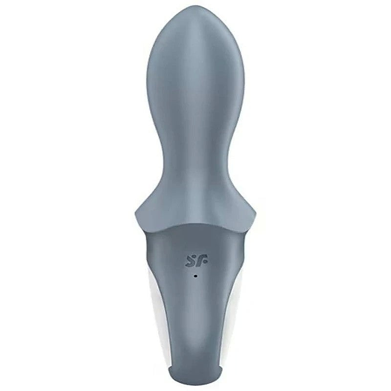 Satisfyer Air Pump Booty 1 Inflatable Anal Vibrator Grey - Anal Vibrators