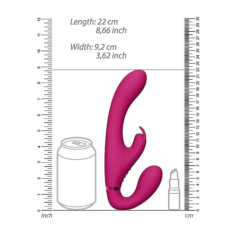 Vive Suki Vibrating Strapless Strap On by Shots Toys - Strap On Sextoys