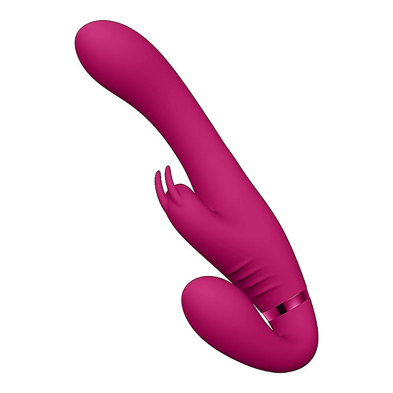 Vive Suki Vibrating Strapless Strap On by Shots Toys - Strap On Sextoys