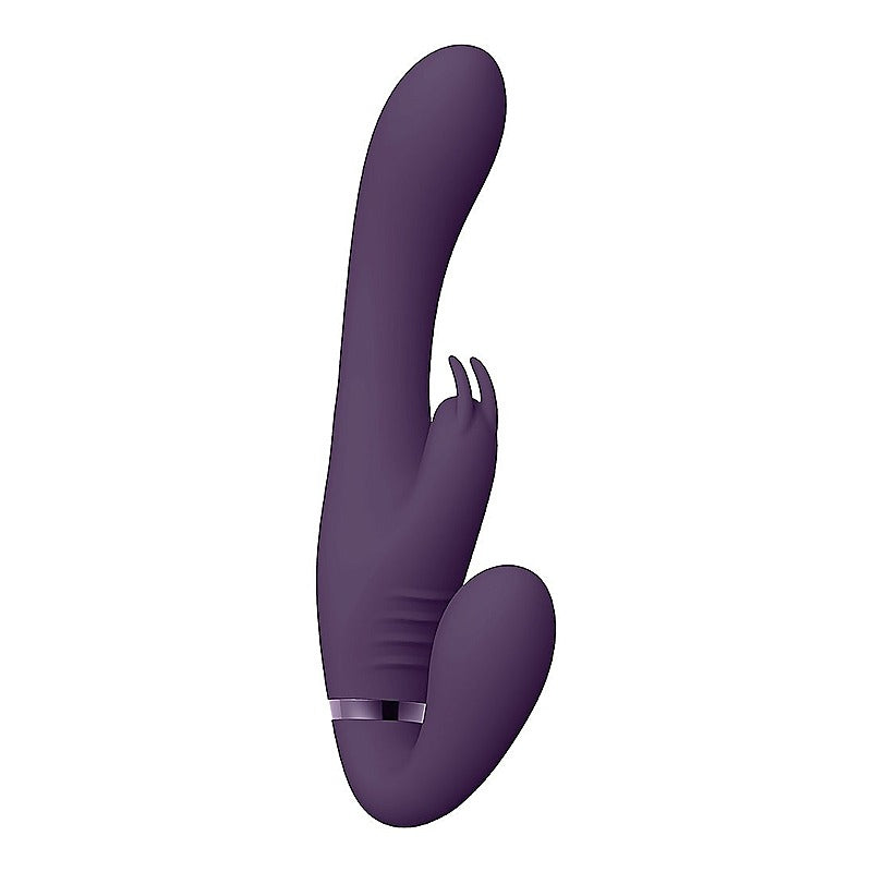 Vive Suki Vibrating Strapless Strap On by Shots Toys - Strap On Sextoys
