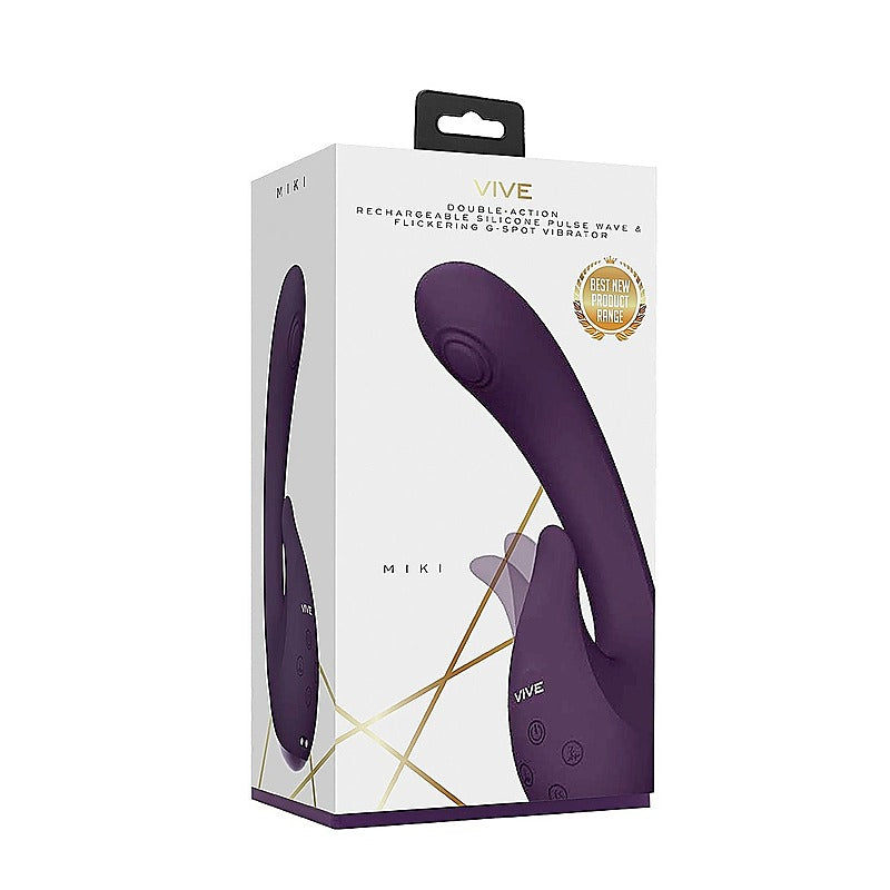 Vive Miki Pulse Wave Flickering G Spot Vibrator - G-Spot Vibrators