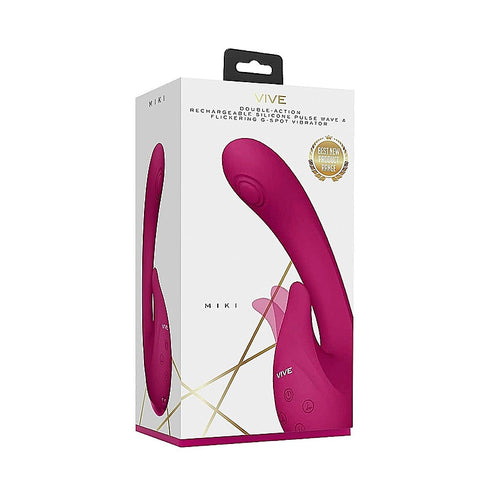 Vive Miki Pulse Wave Flickering G Spot Vibrator - G-Spot Vibrators