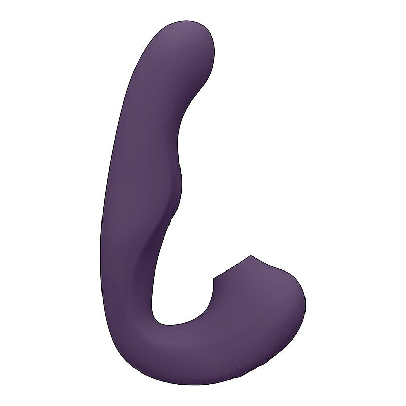 Vive Zaki Air and Pulse Wave G-Spot Vibrator by Shots Toys - G-Spot Vibrators