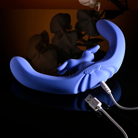 LOVEBIRDS Double Ended Rabbit Vibrator by Evolved - Rabbit Vibrators