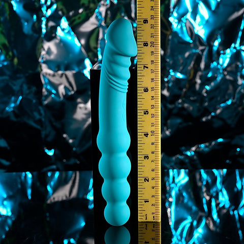 Evolved FLIP FLOP Dual Ended Vibrating Dildo Blue - Vibrating Dildos