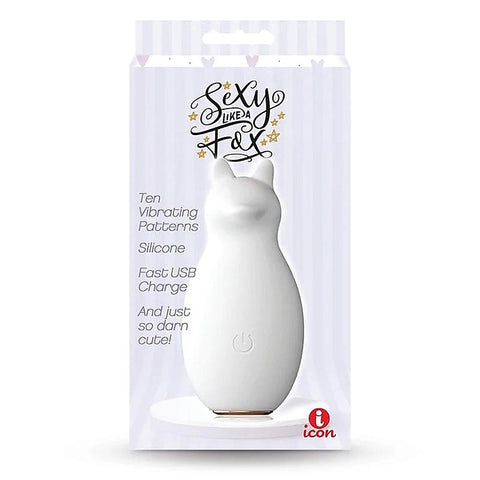 Buzzy Buddy Sexy Like A Fox Clitoral Vibe by Icon Brands - Clit Ticklers and Pulsators