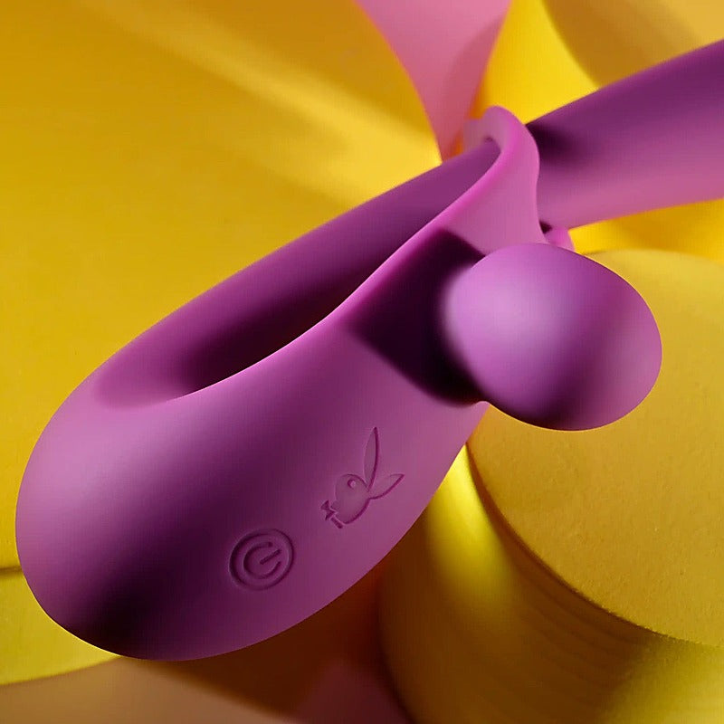Playboy Pleasure CHA CHA SLIDE Rabbit Vibrator by Evolved - Rabbit Vibrators
