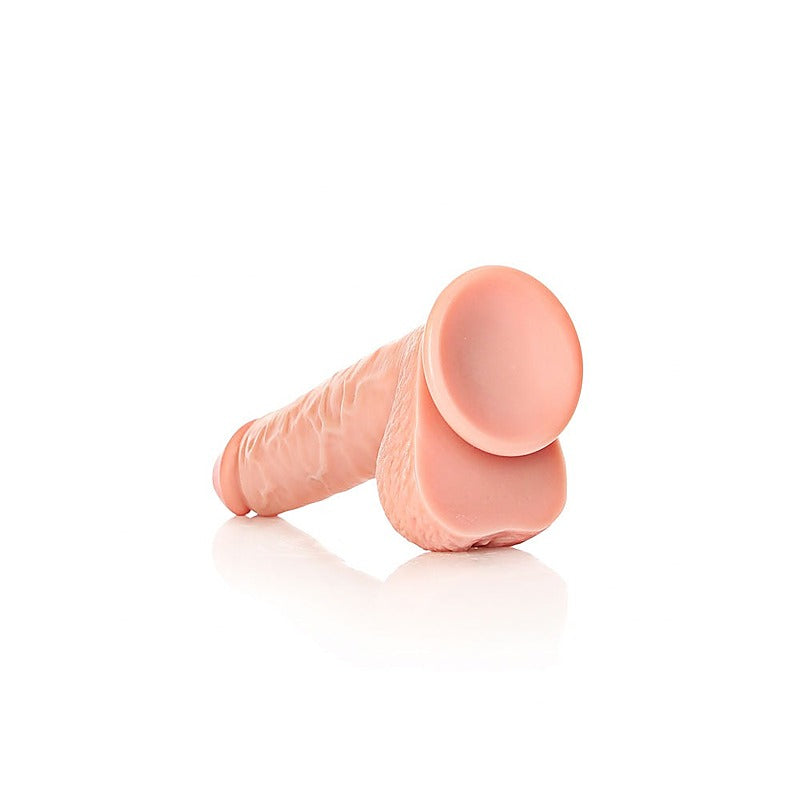 REALROCK 23 cm Straight Realistic Dildo with Balls - Realistic Dildos