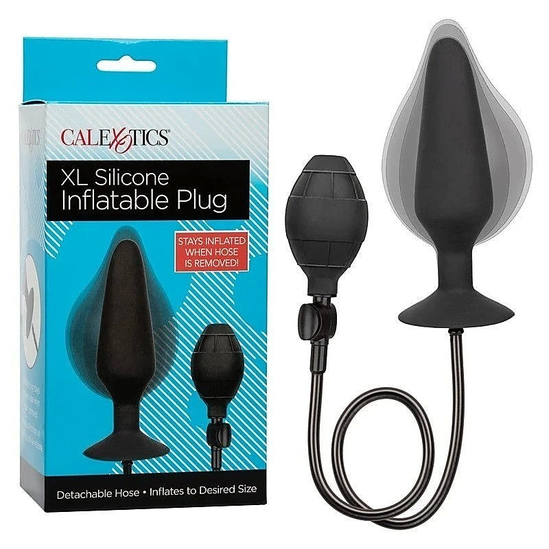 Silicone Inflatable Anal Plug by California Exotics - Butt Plugs