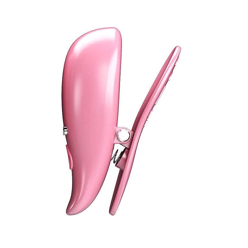 Pretty Love Leaf Vibrating Nipple Clamps by Baile - Nipple and Clit Clamps