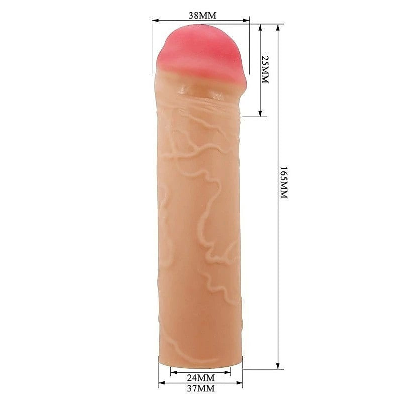 Pretty Love Nile 6.5 Inch Erection Enhancer Penis Sleeve - Penis Sleeves and Extenders