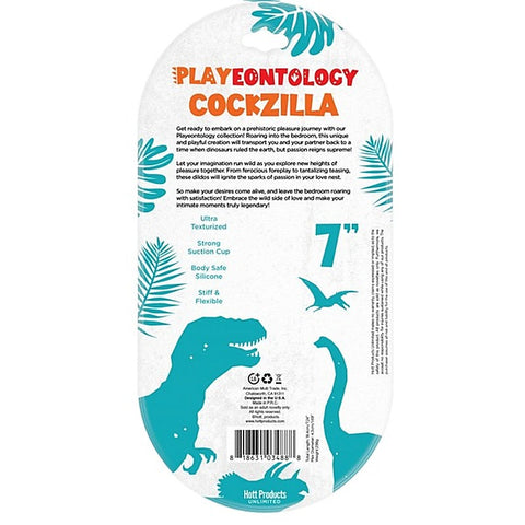 Cockzilla Dinosaur Shaped Dildo by Hott Products - Realistic Dildos
