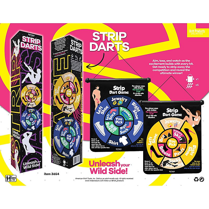 Premium Strip Darts Game by Hott Products - Sex Games, Coupons and Tricks