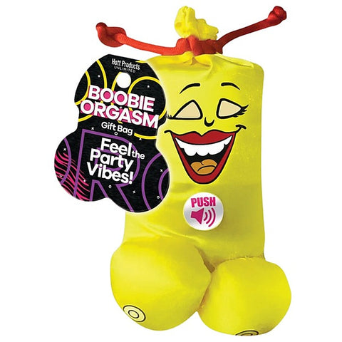 Hott Products Boobie Orgasm Talking Audible Party Gift Bag - Party Gifts and Novelties
