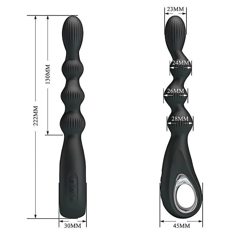 Pretty Love Federer Rechargeable Anal Vibrator by Baile - Anal Vibrators