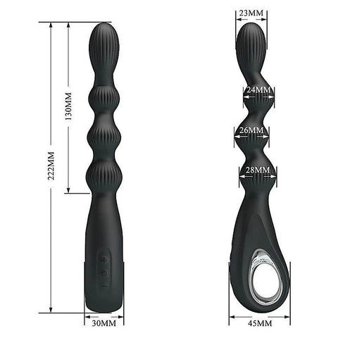 Pretty Love Federer Rechargeable Anal Vibrator by Baile - Anal Vibrators