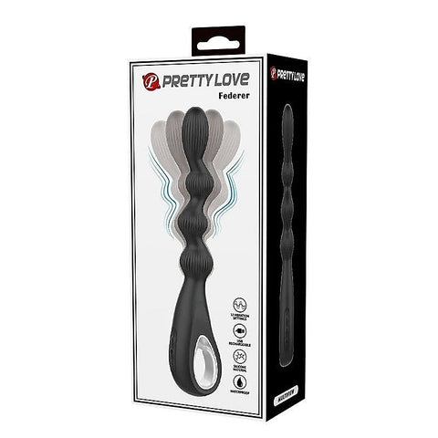Pretty Love Federer Rechargeable Anal Vibrator by Baile - Anal Vibrators