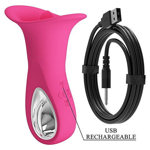 Pretty Love Clyde Oral Sex Clitoral Massager by Baile - Clit Ticklers and Pulsators