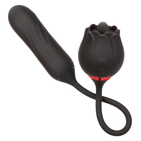 California Exotics Elite Lover Clitoral Vibrator Black - Clit Ticklers and Pulsators