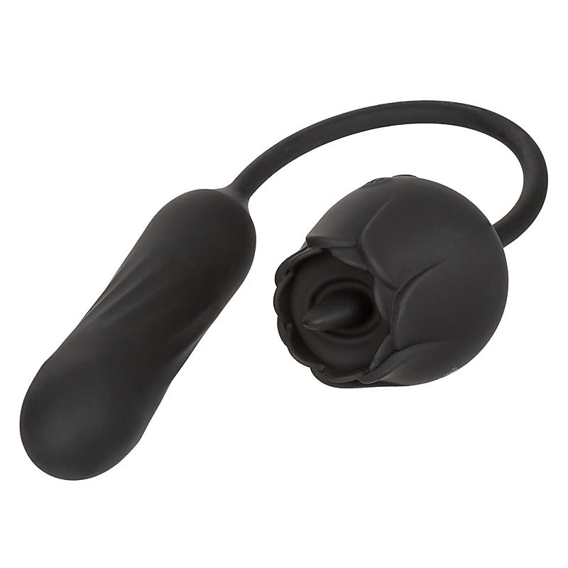 California Exotics Elite Lover Clitoral Vibrator Black - Clit Ticklers and Pulsators