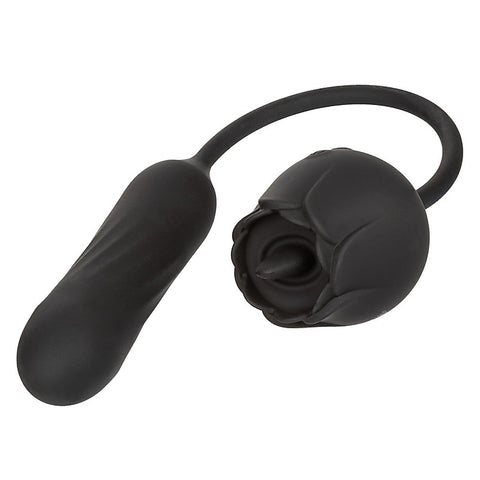 California Exotics Elite Lover Clitoral Vibrator Black - Clit Ticklers and Pulsators