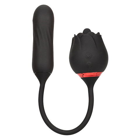 California Exotics Elite Lover Clitoral Vibrator Black - Clit Ticklers and Pulsators
