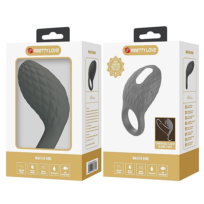 Pretty Love Master Ring Helious Vibrating Cock Ring by Baile - Vibrating Cock Rings