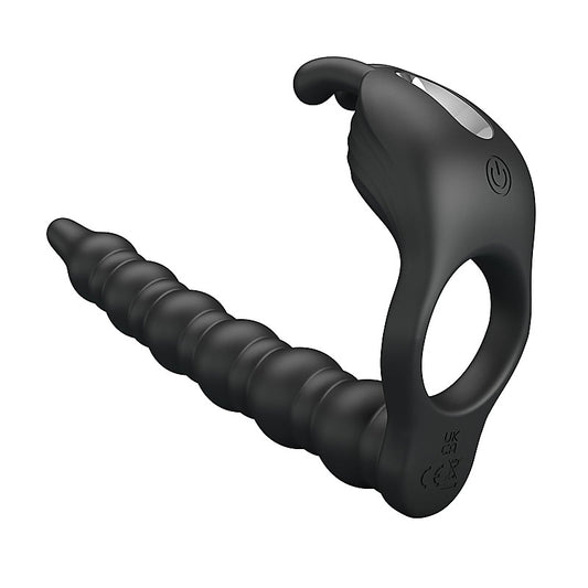 Pretty Love Blackney Rechargeable 7 Functions Cock Ring - Vibrating Cock Rings
