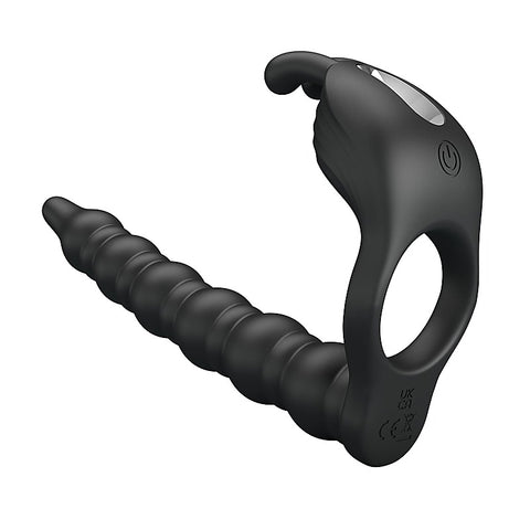 Blackney Rechargeable 7 Functions Cock Ring by Baile - Vibrating Cock Rings