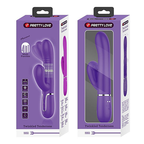 Mariana 4 in 1 Multi Function Rabbit Vibrator by Baile - Rabbit Vibrators