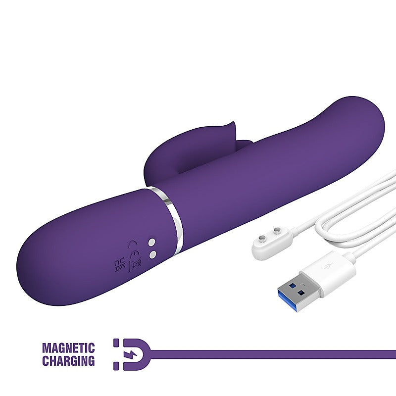 Pretty Love Gigi 3 in1 Multi Function Rabbit Massager - Rabbit Vibrators