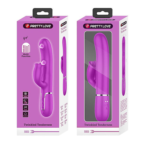Pretty Love Gigi 3 in1 Multi Function Rabbit Massager - Rabbit Vibrators