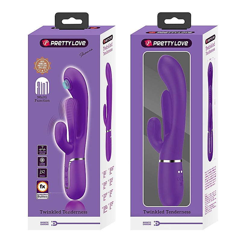Pretty Love Shania 4 in 1 Rabbit Vibrator by Baile - Rabbit Vibrators
