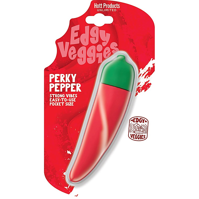 Edgy Veggies Pepper Shaped Bullet Massager by Baile - Bullet Vibrators