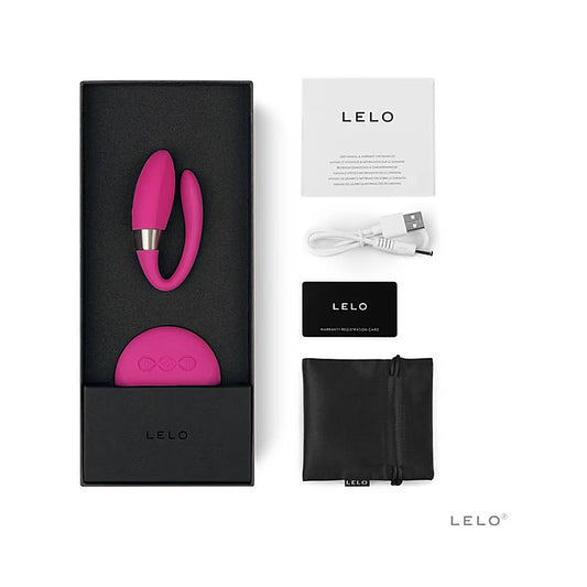 Lelo Tiani 2 Silicone Clitoral Massager Cerise - Clit Ticklers and Pulsators