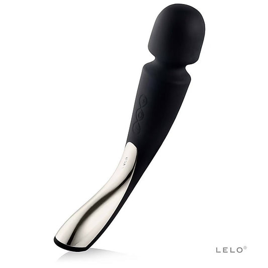 Lelo Smart Body Wand Massager Medium Black - Body Wands