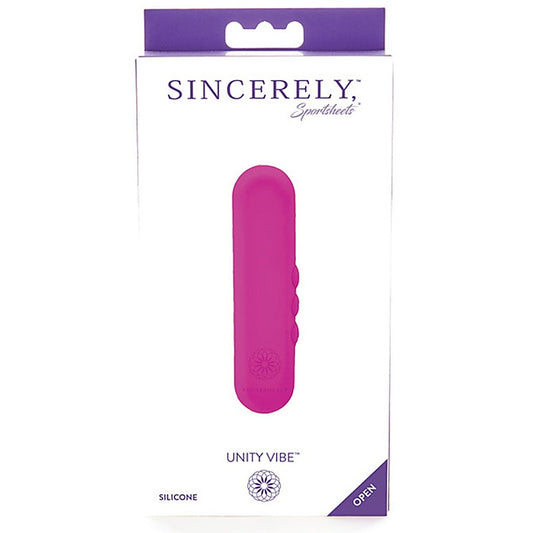 Sincerely Unity Vibrating Bullet Massager Pink - Bullet Vibrators